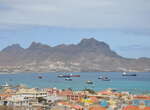 Kapverden Rundreise Mindelo: Blick zum Monte Cara