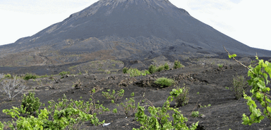 Der Vulkan Pico de Fogo auf den Kapverden