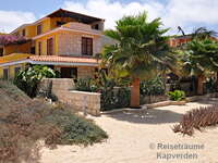 <p>Guesthouse Orchidea</p> <p>Vom Meer aus gesehen</p>