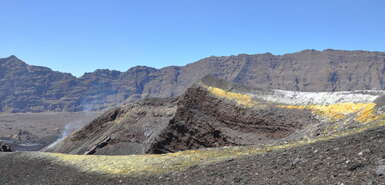 Pico de Fogo, Kap Verde, Vulkankrater