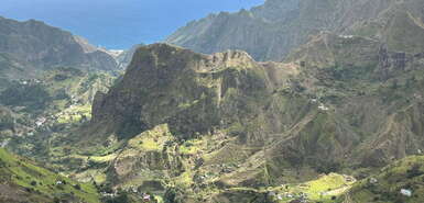 Weitblick auf Santo Antao