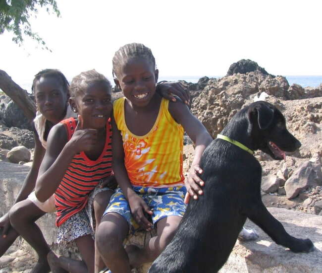 Kapverdische Hauptinsel Santiago Unterwegs mit Frehdy