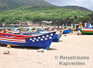 Tarrafal - Fischerboote
