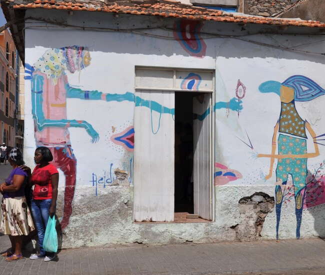 Praia - Plato - Wandmalerei