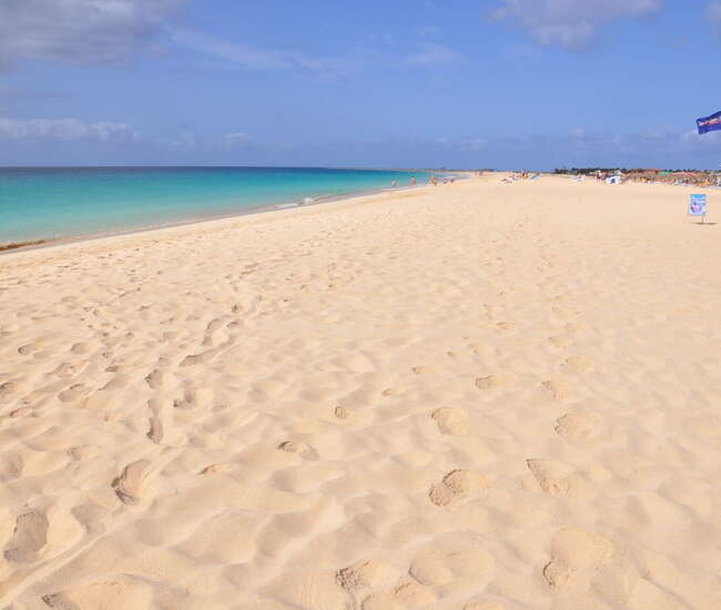 Kapverdische Badeinsel Sal - Strand ohne Ende