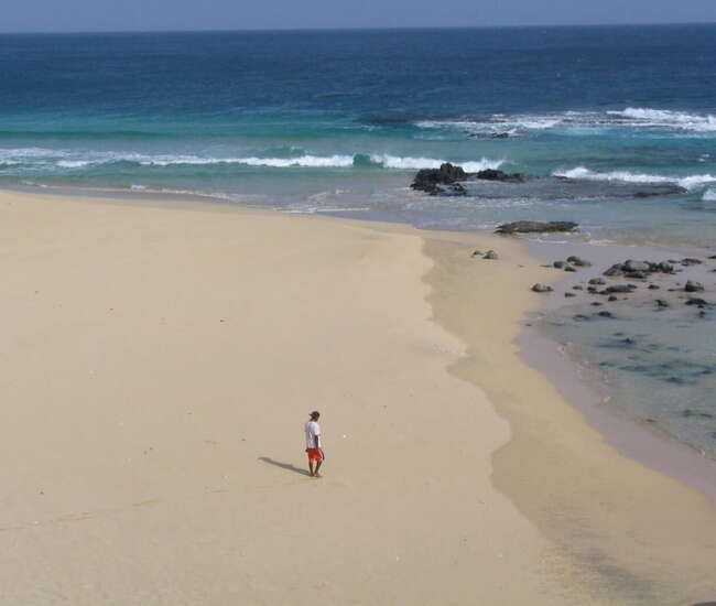 Kapverdische Insel Maio - No Streß - Am Strand von Ponta Preta