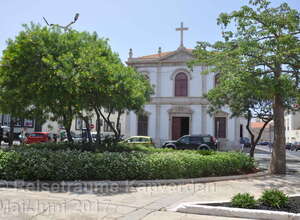 Die Kirche Nossa Senhora da Graca in Praia