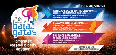 Veranstaltungsflyer Baía das Gatas-Festival 2020
