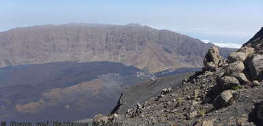 Fogo Blick in die Caldeira