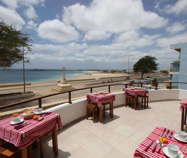 Boutique-Hotel Casa Evora - Maio - Frühstücksterrasse