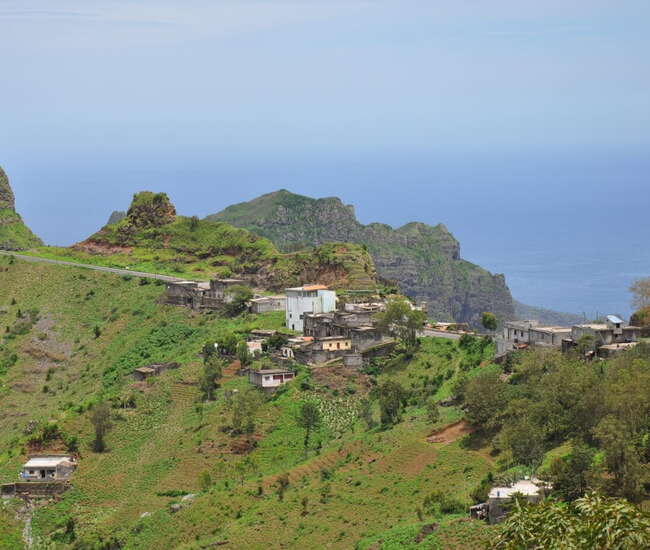 Kapverdische Hauptinsel Santiago Via Serra nach Tarrafal