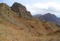 Santiago: Blick auf Berglandschaft